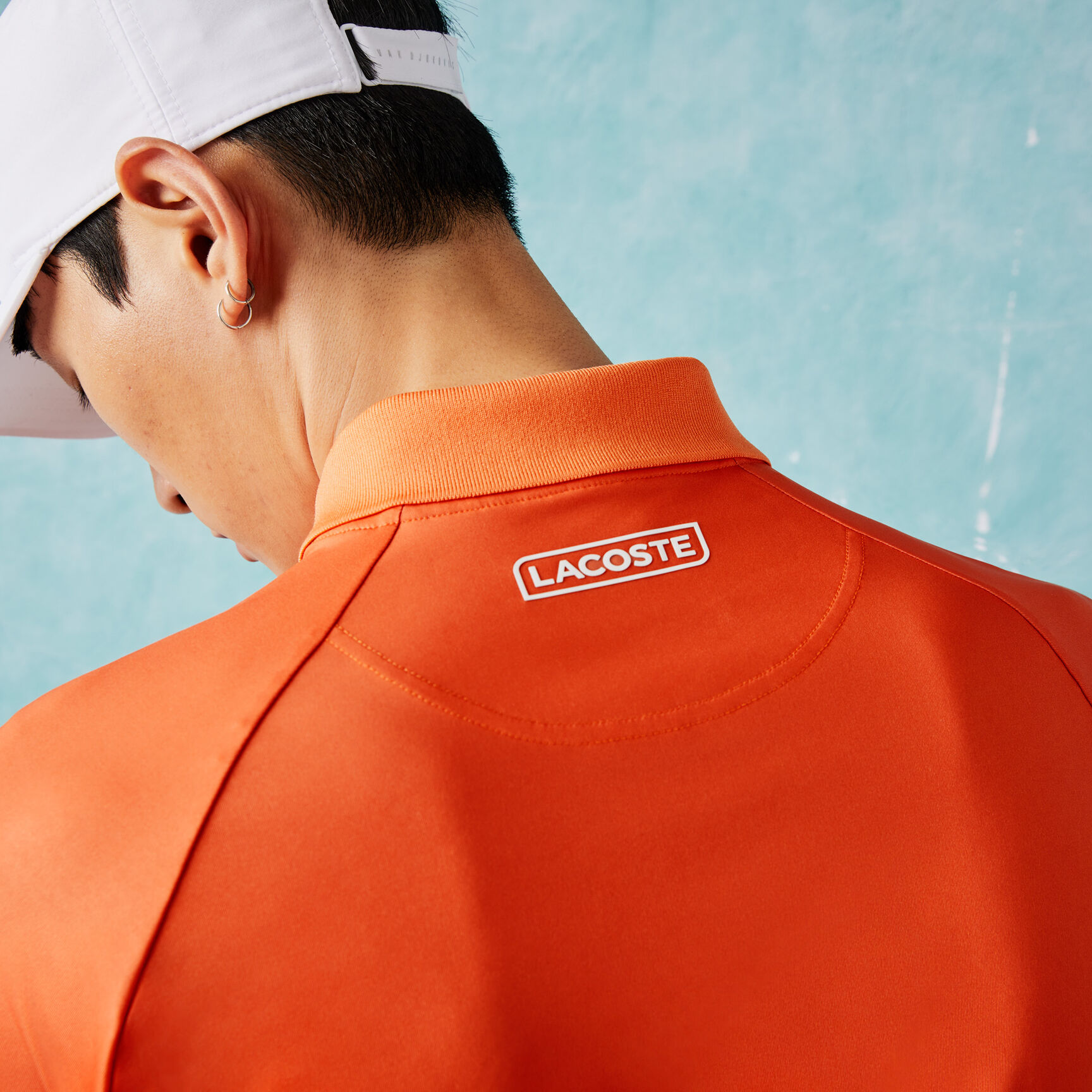 تيشيرت بولو مطاطي مطبوع للرجال مجموعة Lacoste SPORT x Novak Djokovic تيشيرت بولو مطاطي مطبوع للرجال مجموعة Lacoste SPORT x Novak Djokovic