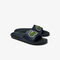 Men's Croco Synthetic and PU Slides lacoste men s croco synthetic and pu slides