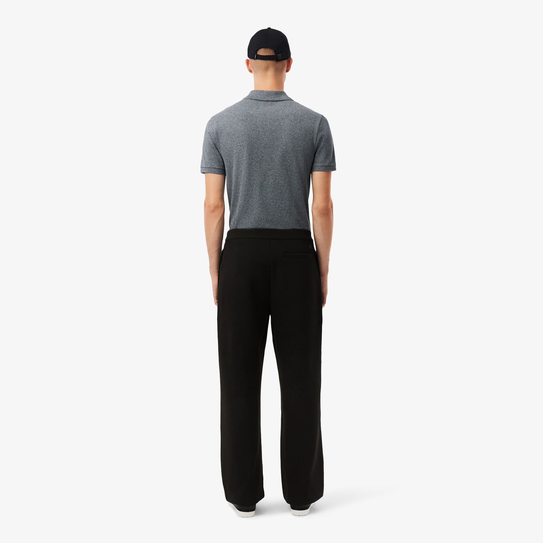 Loose Fit Pique Pleated Pants lacoste loose fit pique pleated pants