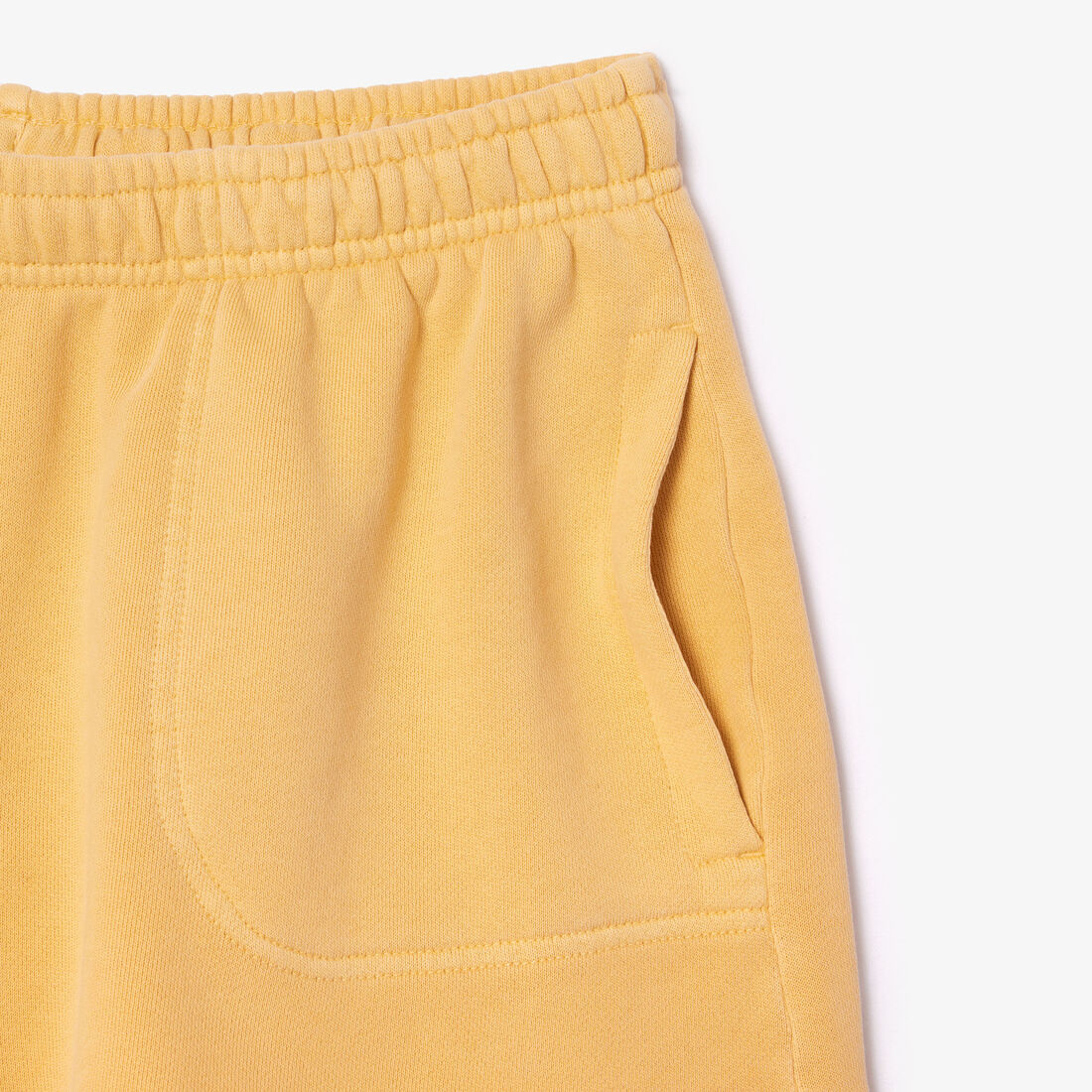 شورت قصير من الصوف القطني المصبوغ طبيعيًا Natural Dyed Short Cotton Fleece Shorts - GF7278-00-IVX