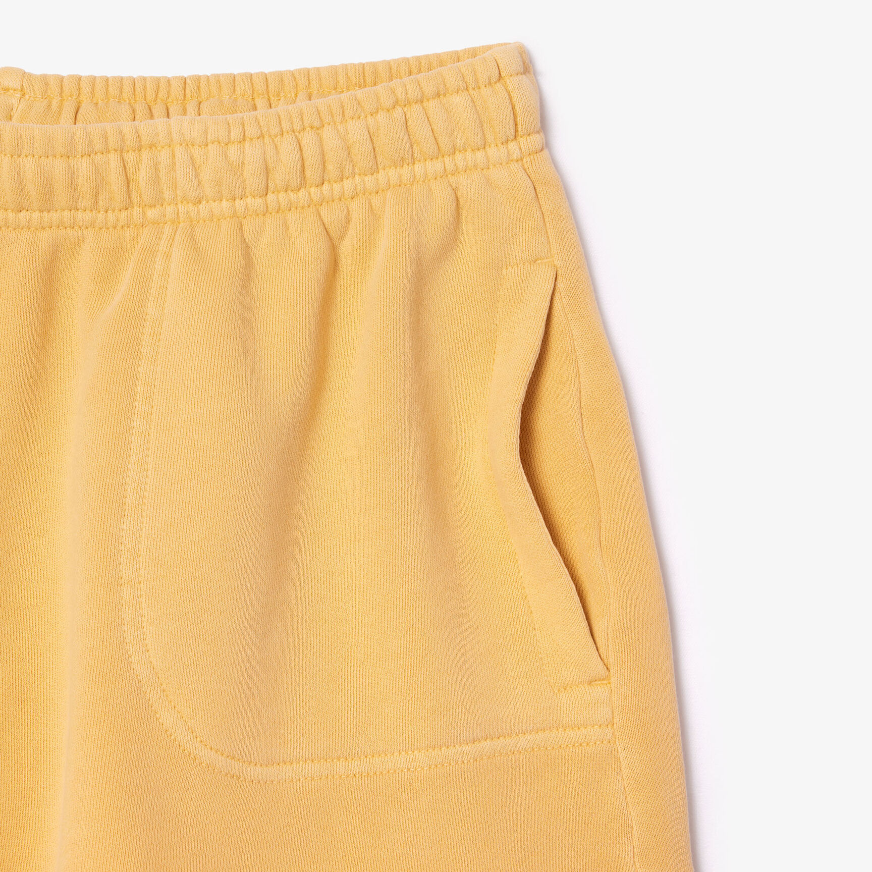 شورت قصير من الصوف القطني المصبوغ طبيعيًا Natural Dyed Short Cotton Fleece Shorts - GF7278-00-IVX