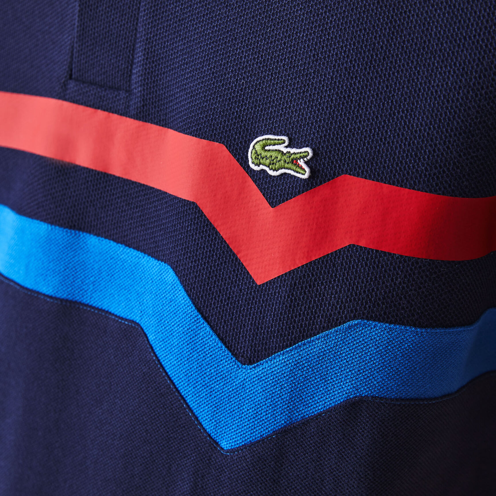 Men&rsquo;s Lacoste Made In France Regular Fit Organic Cotton Polo