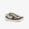 حذاء رياضي رجالي من الجلد بتصميم مشبك على شكل حرف T Men's T-Clip Set Leather Sneakers - 51SMA0100-2G3