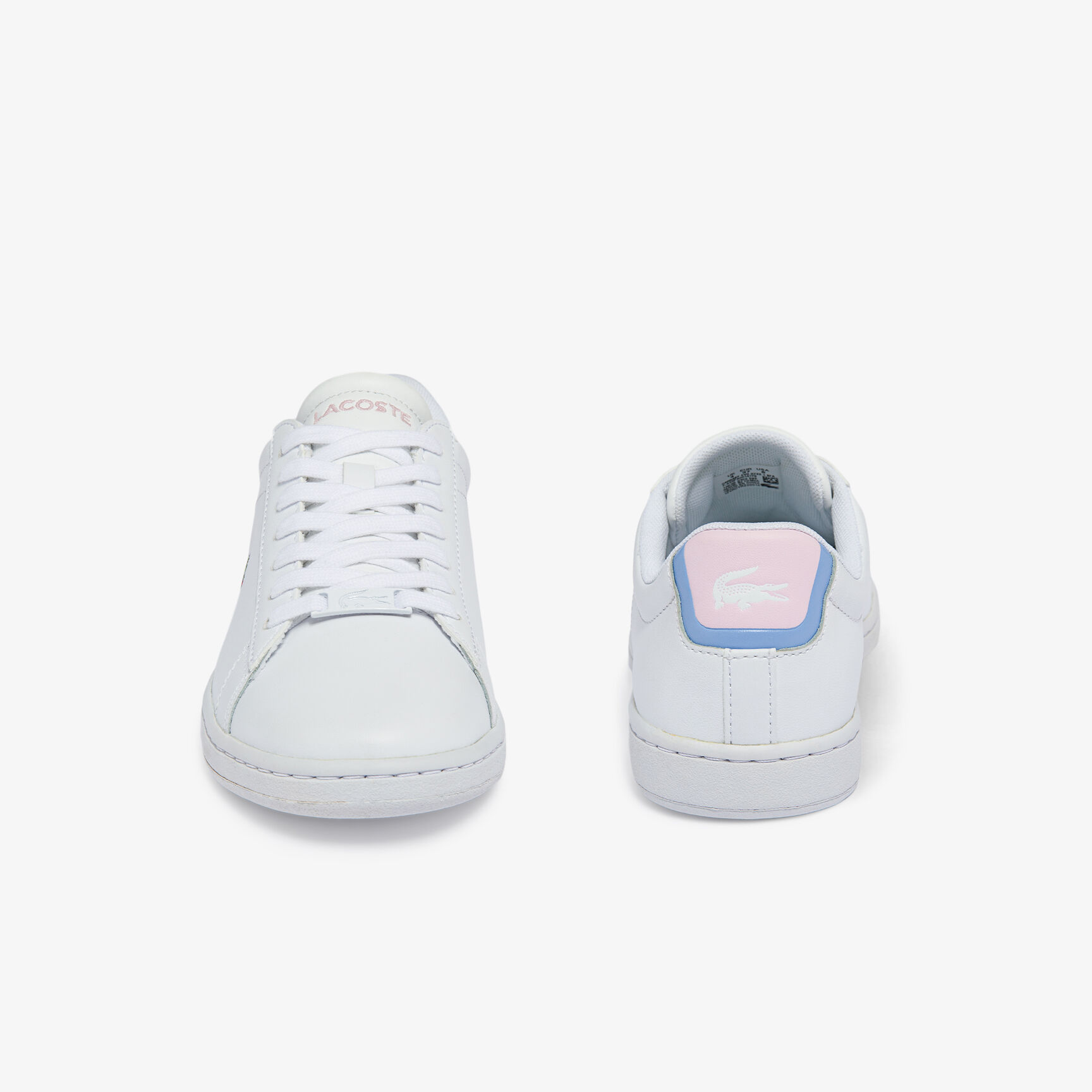 سنيكرز كارنابي جلد بطرف أعلى الكعب بلون مغاير للنساء سنيكرز كارنابي جلد بطرف أعلى الكعب بلون مغاير للنساء