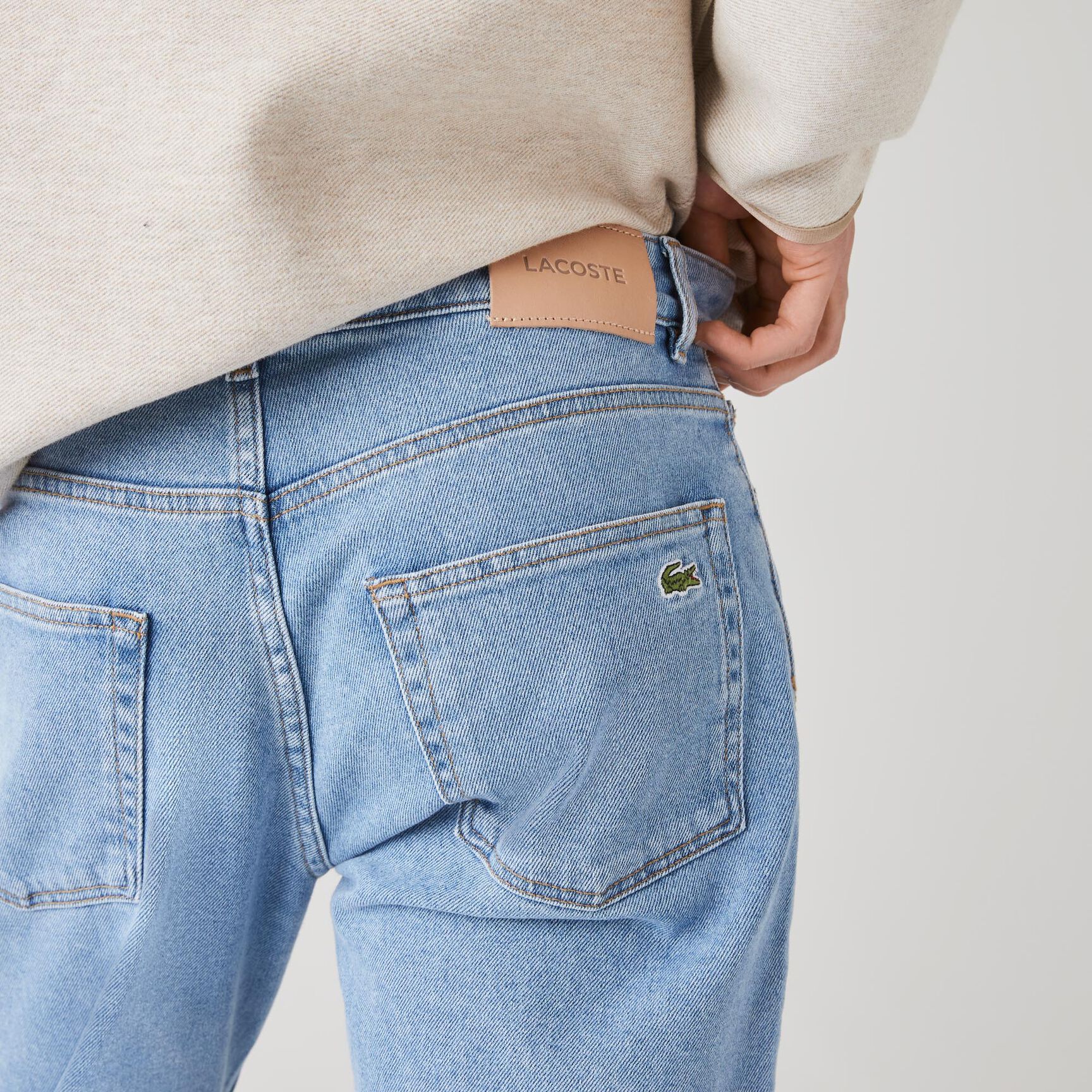 Men's Slim Fit Stretch Denim 5-Pocket Jeans