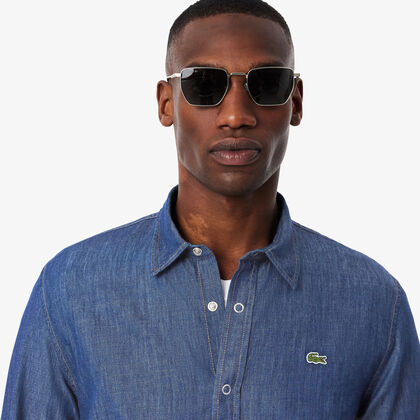 Regular Fit Lightweight Denim Shirt