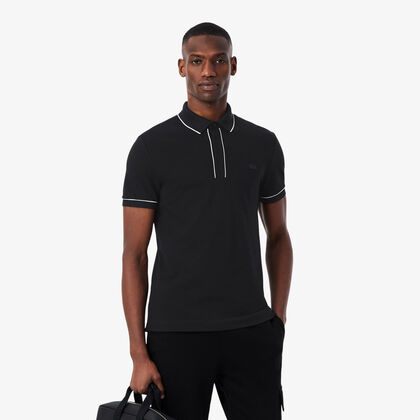 Regular Fit Paris Stretch Pique Polo Shirt