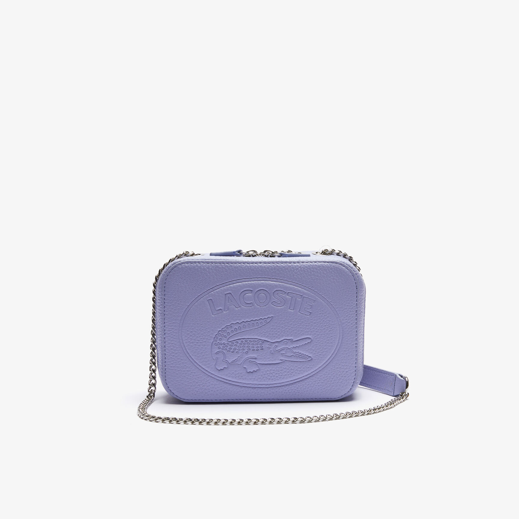 Women’s Croco Crew Grained Leather Zip Shoulder Bag Women’s Croco Crew Grained Leather Zip Shoulder Bag