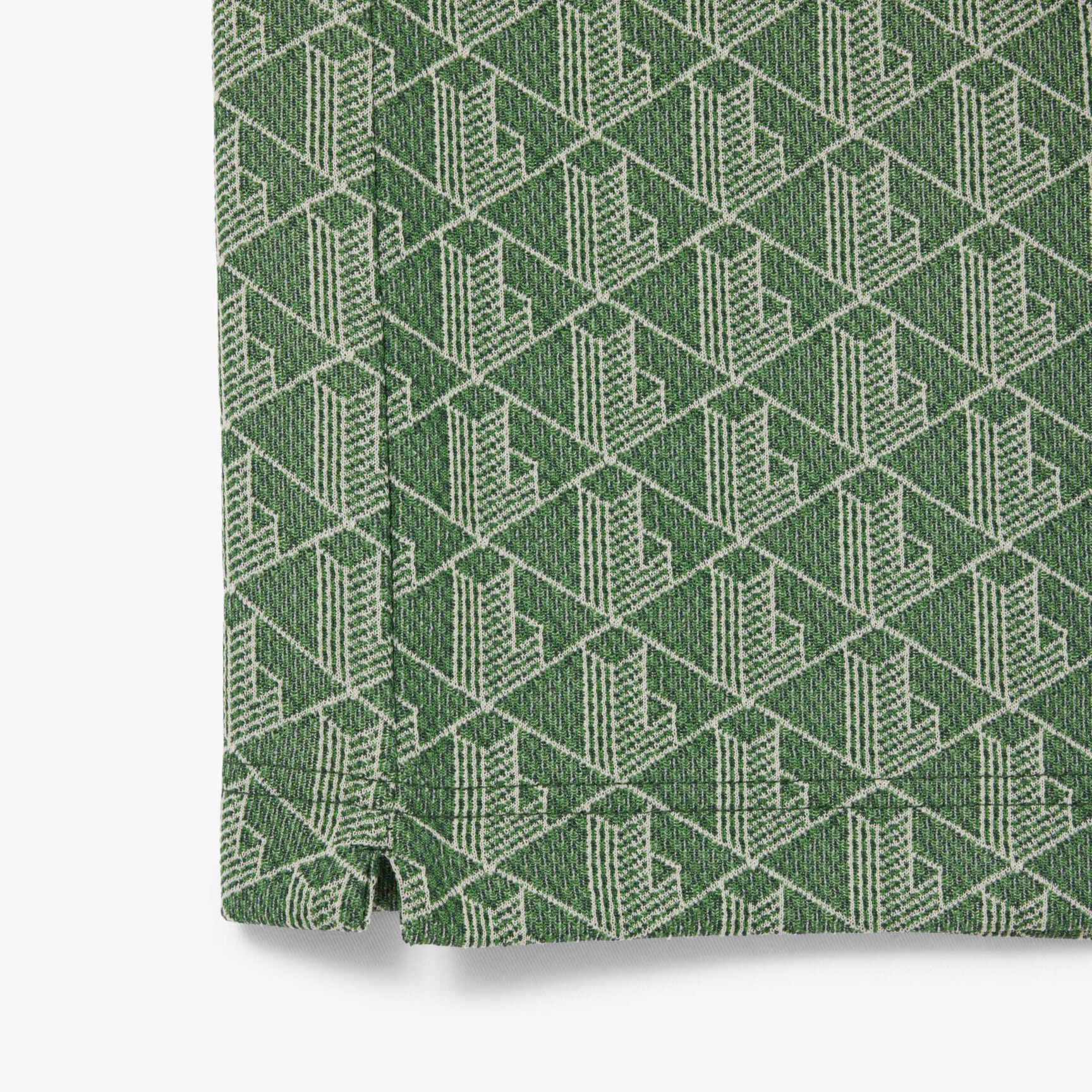 Classic Fit Monogram Jacquard Polo Shirt Classic Fit Monogram Jacquard Polo Shirt - DH1417-00-HEI