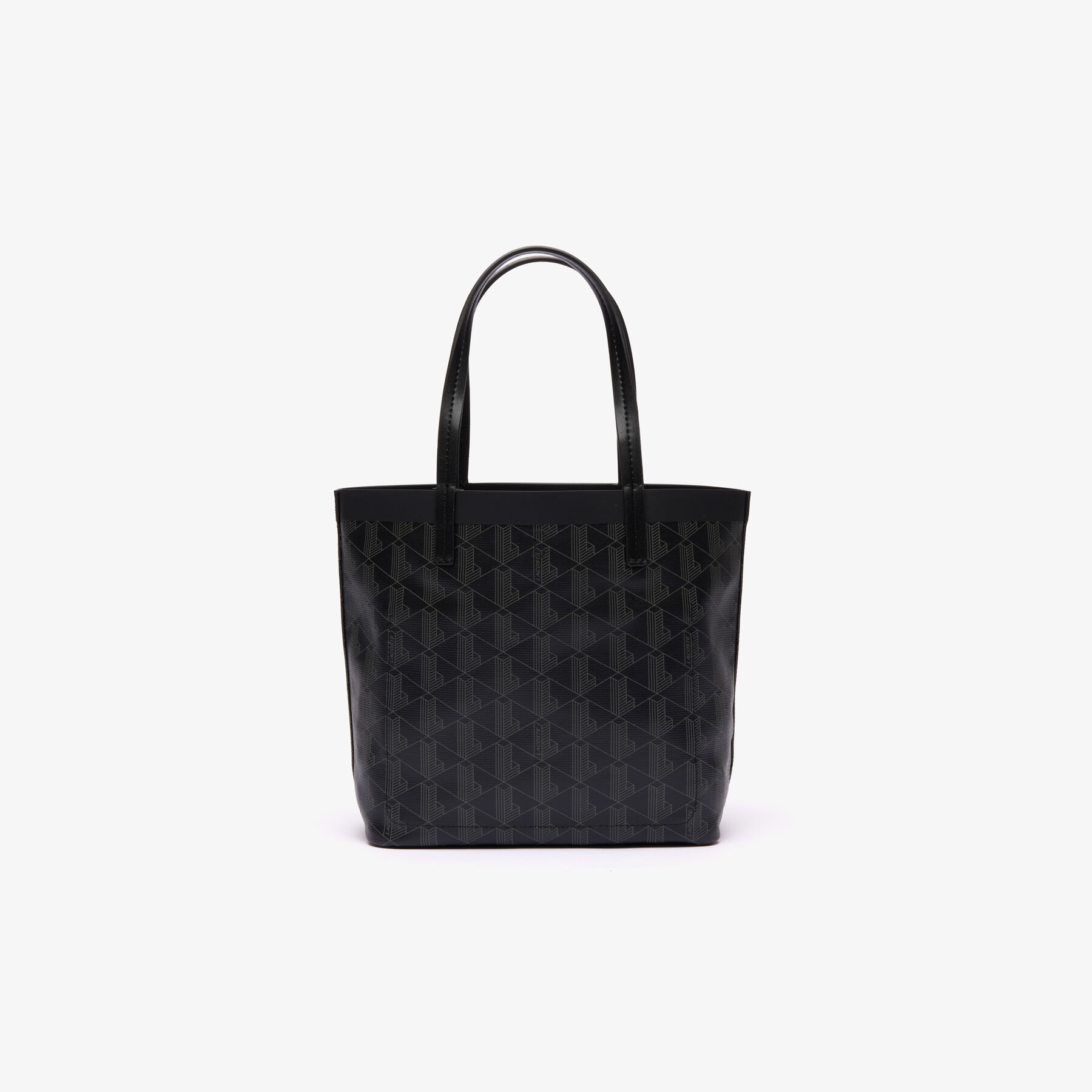 Zely Coated Canvas Monogram Small Tote lacoste zely coated canvas monogram small tote