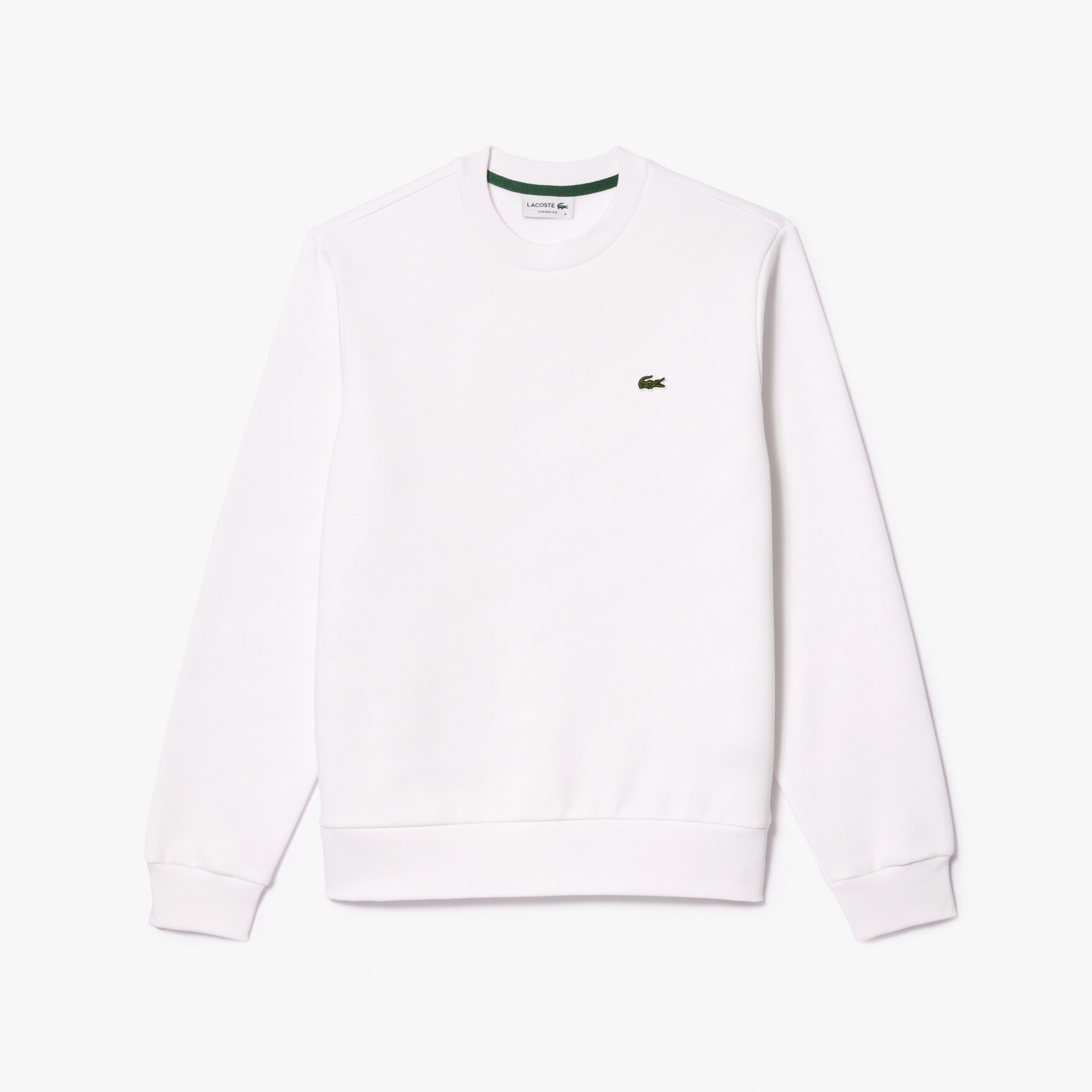 سترة الصوف المصقول Men's Lacoste Organic Brushed Cotton Jogger Sweatshirt - SH9608-00-001