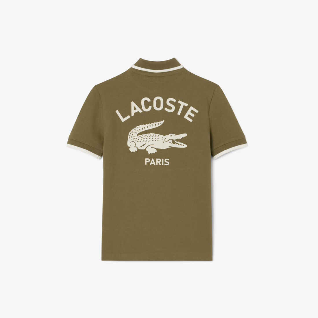 Stripe Collar Petit Pique Polo Shirt Stripe Collar Petit Pique Polo Shirt - PJ1104-00-E9F