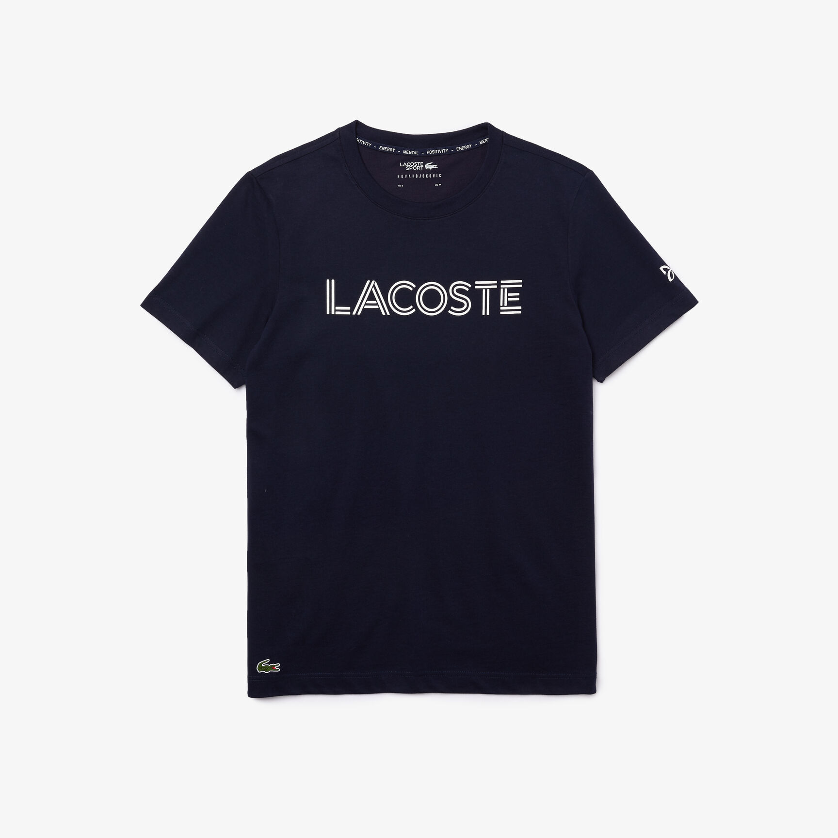 Men's Lacoste SPORT x Novak Djokovic Breathable Print T-shirt Men's Lacoste SPORT x Novak Djokovic Breathable Print T-shirt