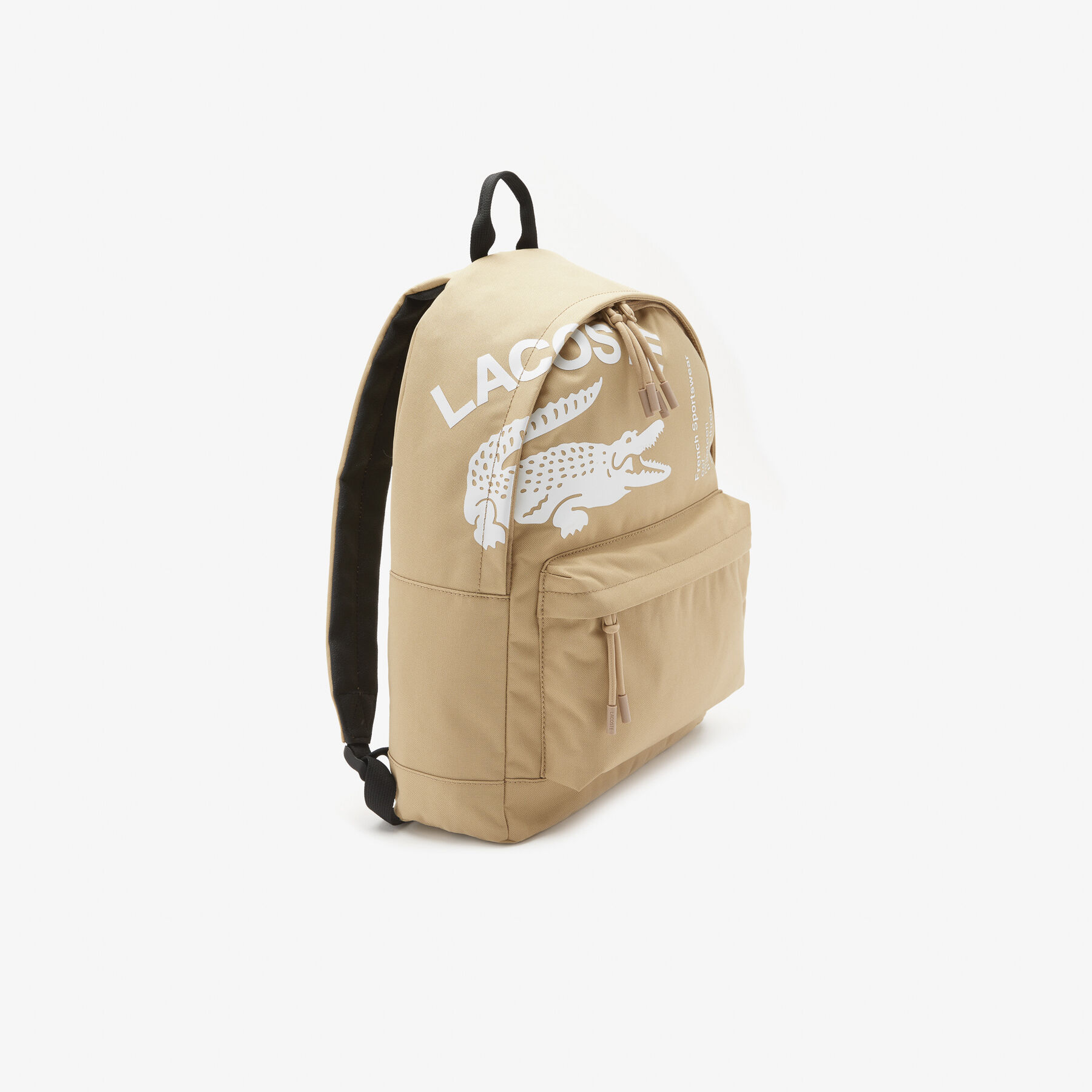 unisex lacoste contrast branded backpack