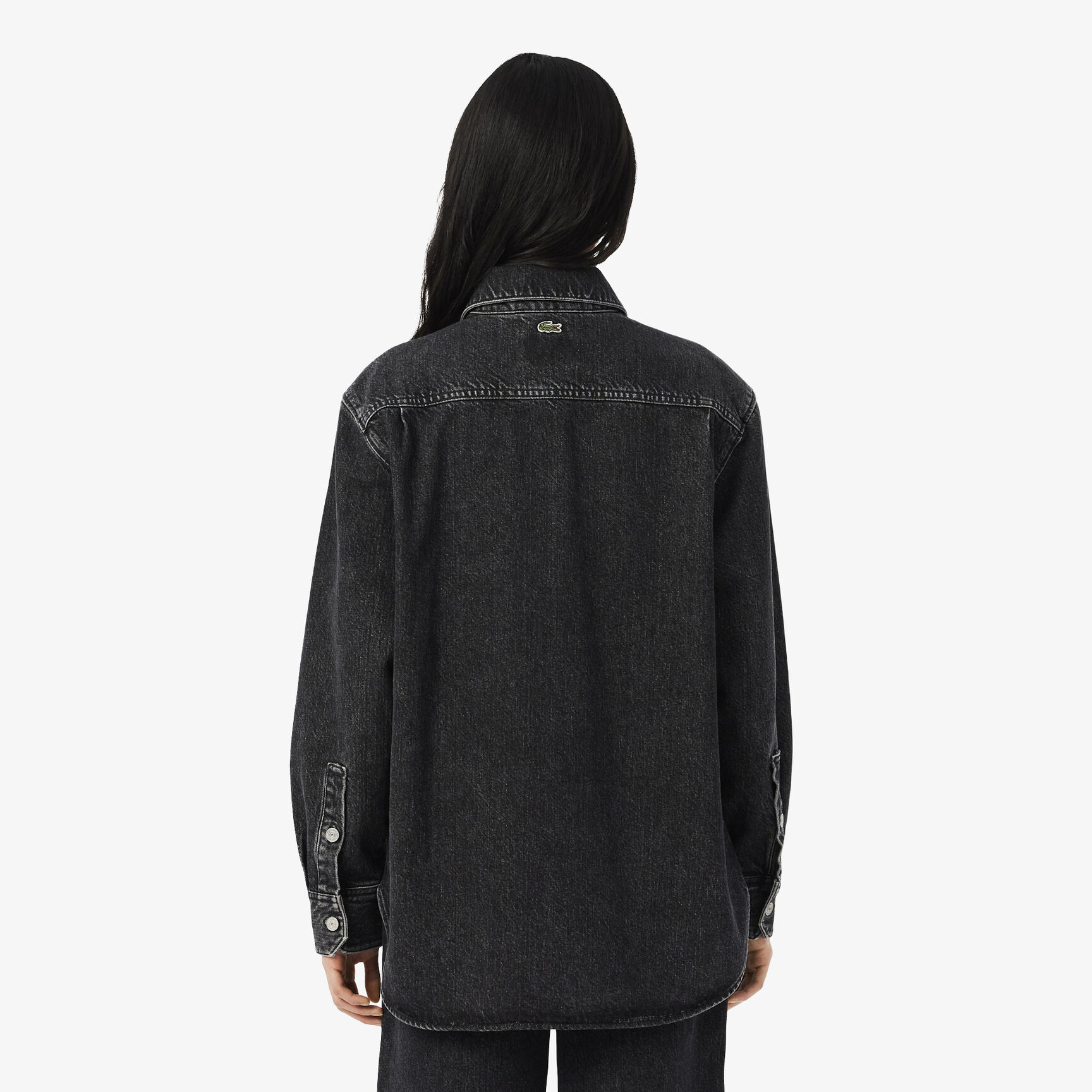 قميص جينز كبير الحجم Oversized Denim Overshirt - BF2125-00-6NM