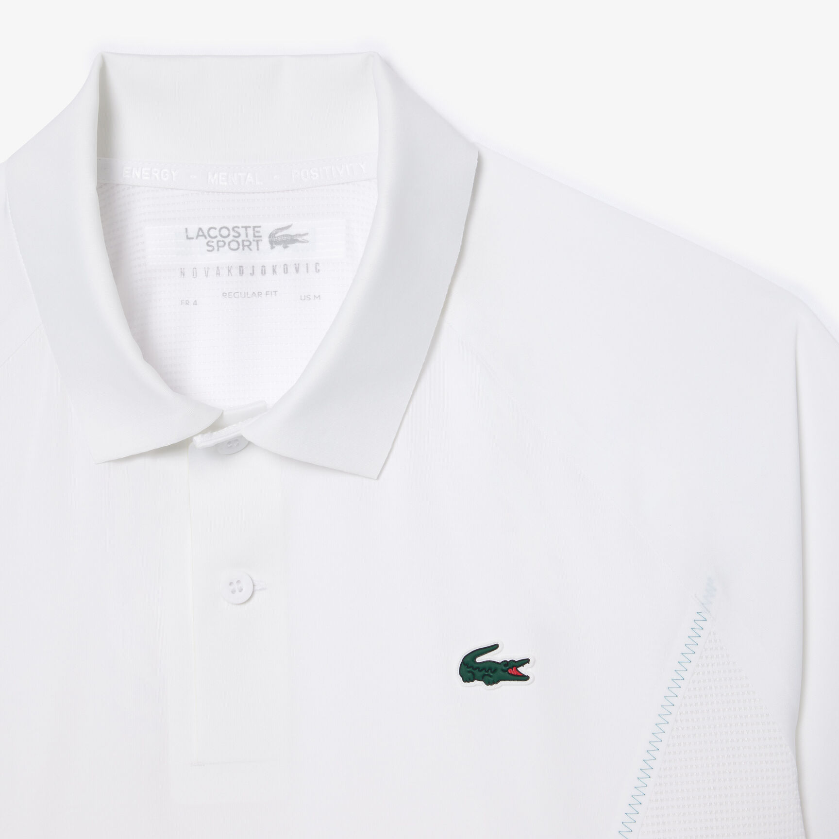 قميص بولو لاكوست للتنس x نوفاك ديوكوفيتش فائق الجفاف Lacoste Tennis x Novak Djokovic Ultra-Dry Polo Shirt - DH7311-00-001