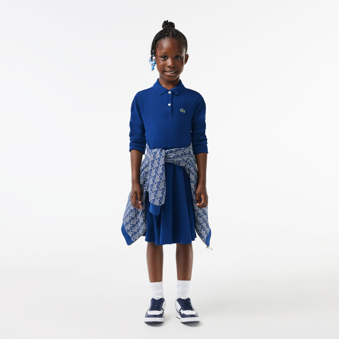 Girls' Lacoste Polo Collar Pique Dress Girls' Lacoste Polo Collar Piqu� Dress - EJ9751-00-F9F