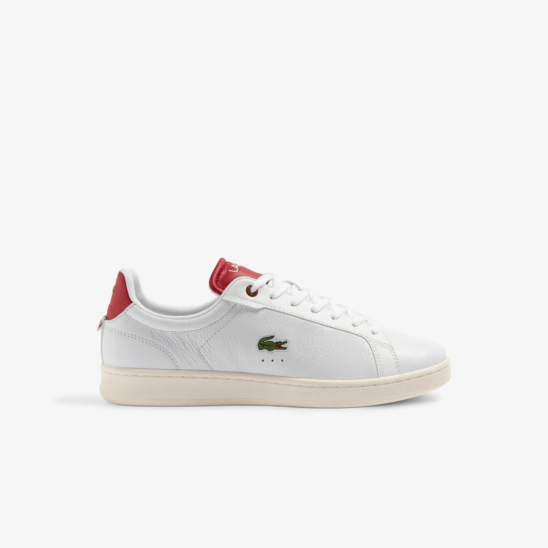 Buy Men's Carnaby Pro Heel Detail Leather Trainers | Lacoste UAE