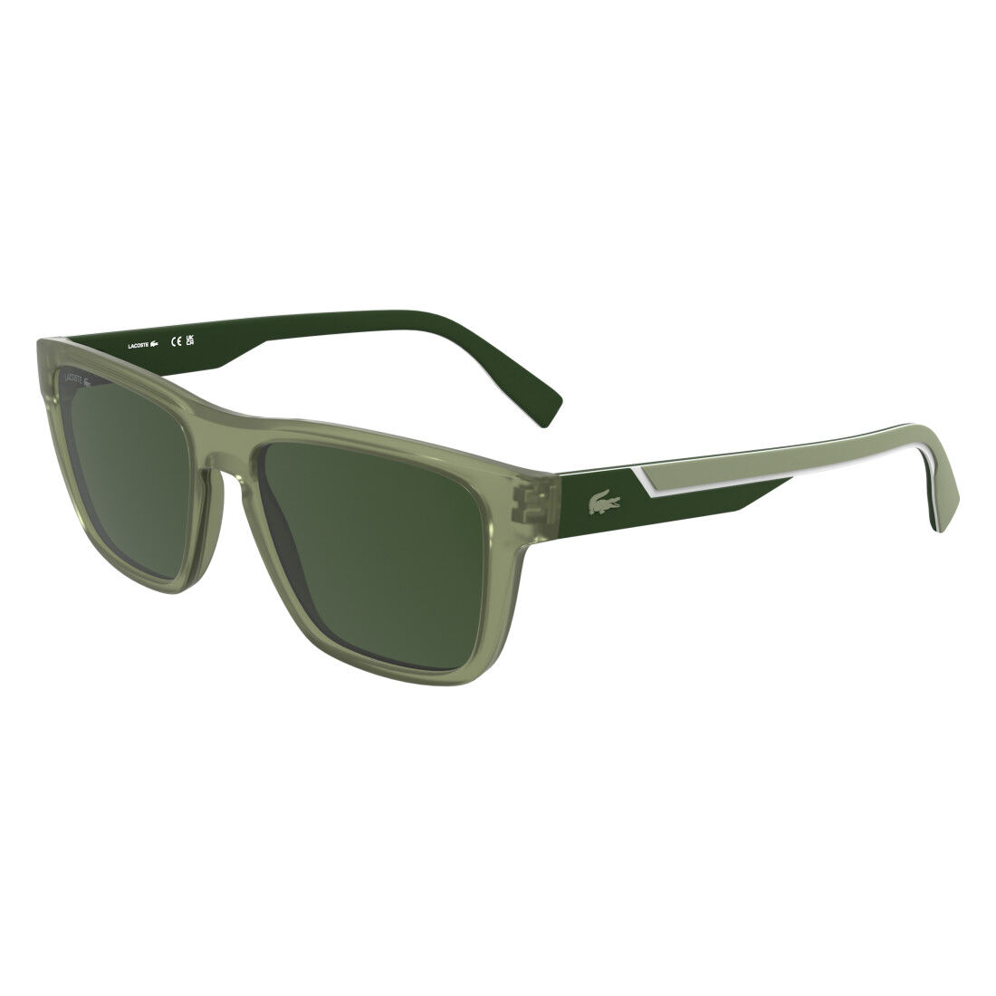 Lacoste Men's Rectangular Bio-injected Sunglasses - L6058S-301