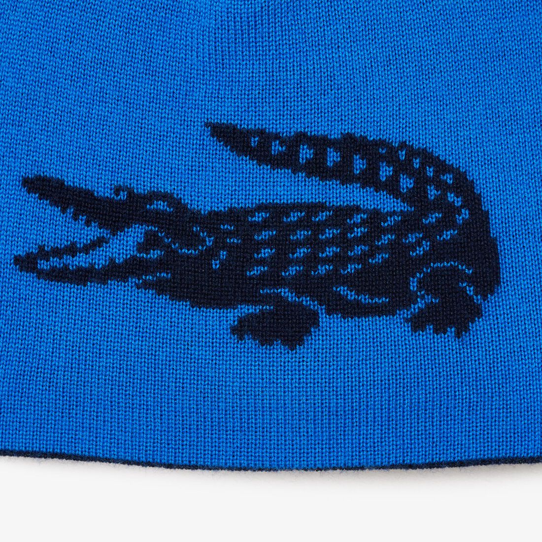 Unisex Lacoste Contrast Crocodile Reversible Beanie Unisex Lacoste Contrast Crocodile Reversible Beanie - RB0059-00-KDI
