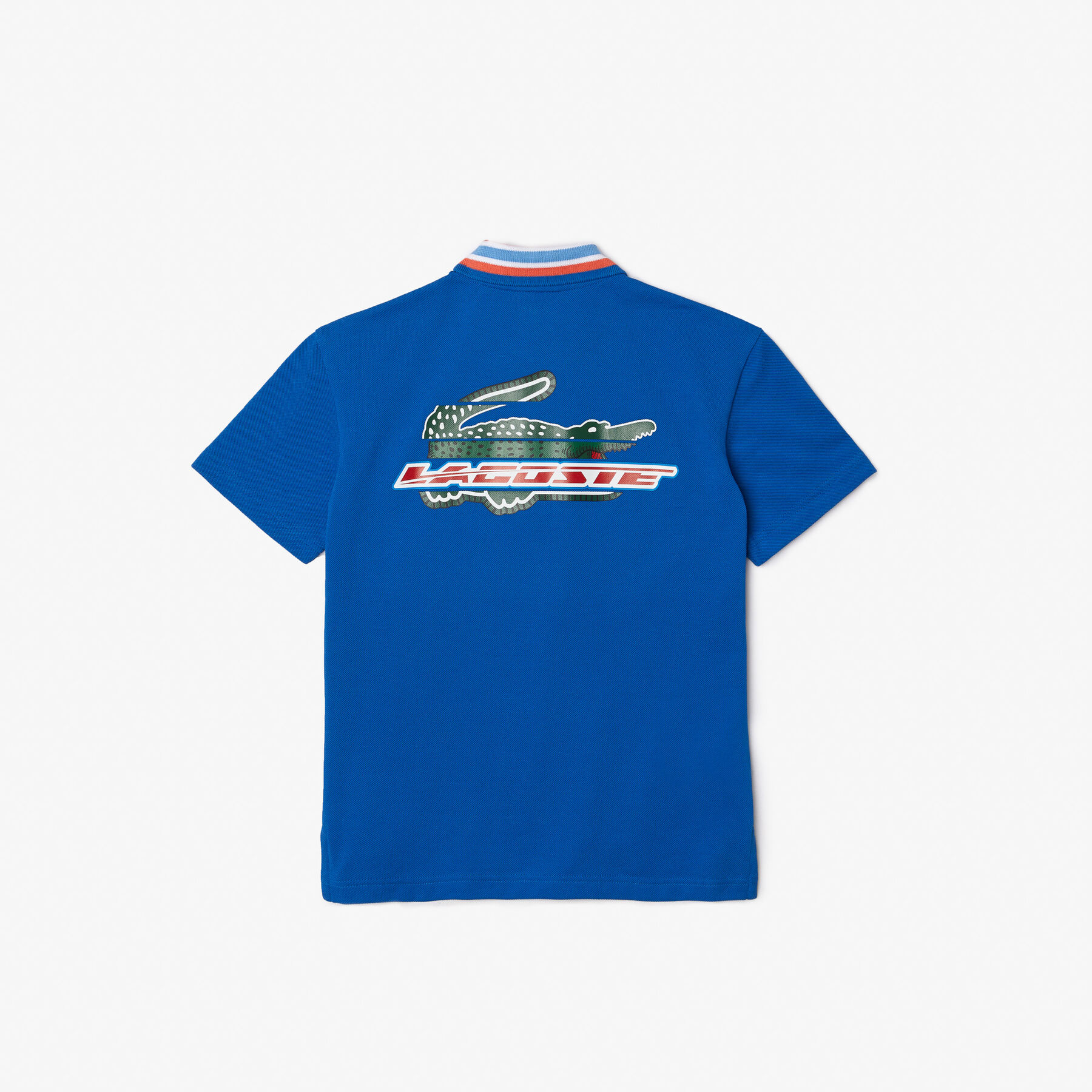 Boys’ Contrast Collar Branded Polo Shirt lacoste boys contrast collar branded polo shirt
