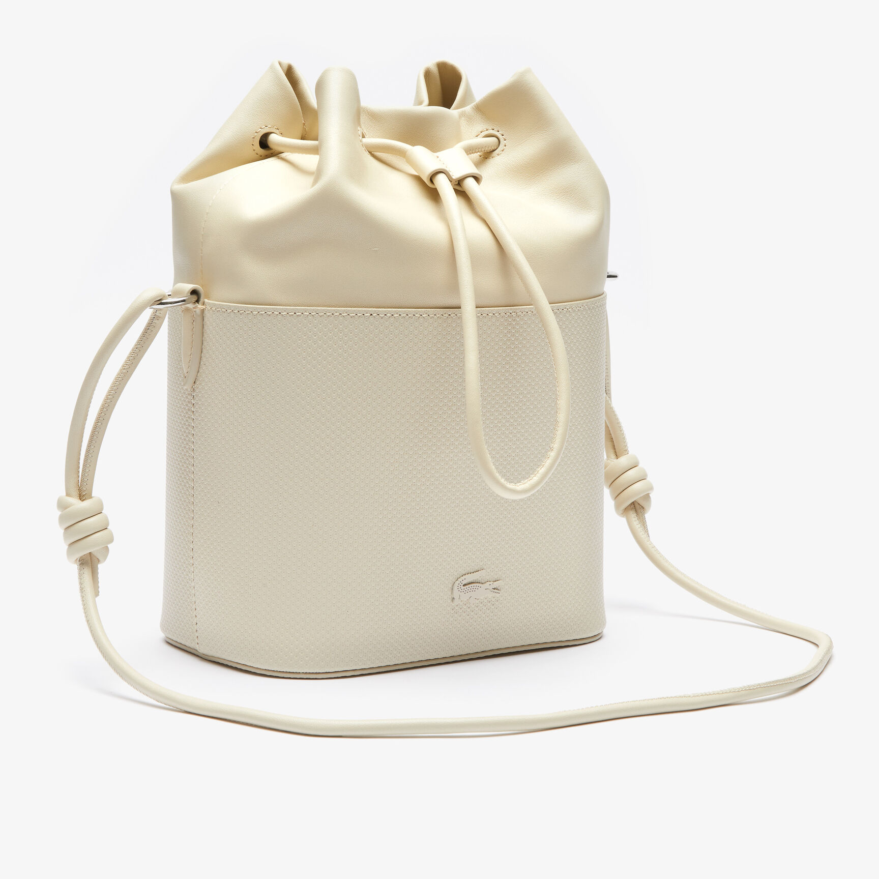 حقيبة بوكيت برباط من جلد البيكيه غير اللامع مجموعة Chantaco للنساء حقيبة بوكيت برباط من جلد البيكيه غير اللامع مجموعة Chantaco للنساء