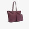 Zely Grained Tote with Pouch - NF5001ZE-R35