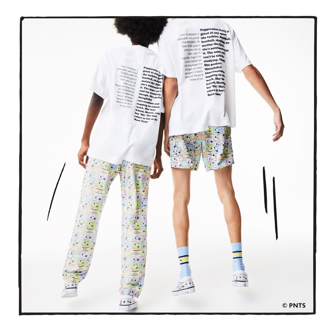 Unisex Lacoste L!VE x Peanuts Loose Fit T-shirt Unisex Lacoste L!VE x Peanuts Loose Fit T-shirt