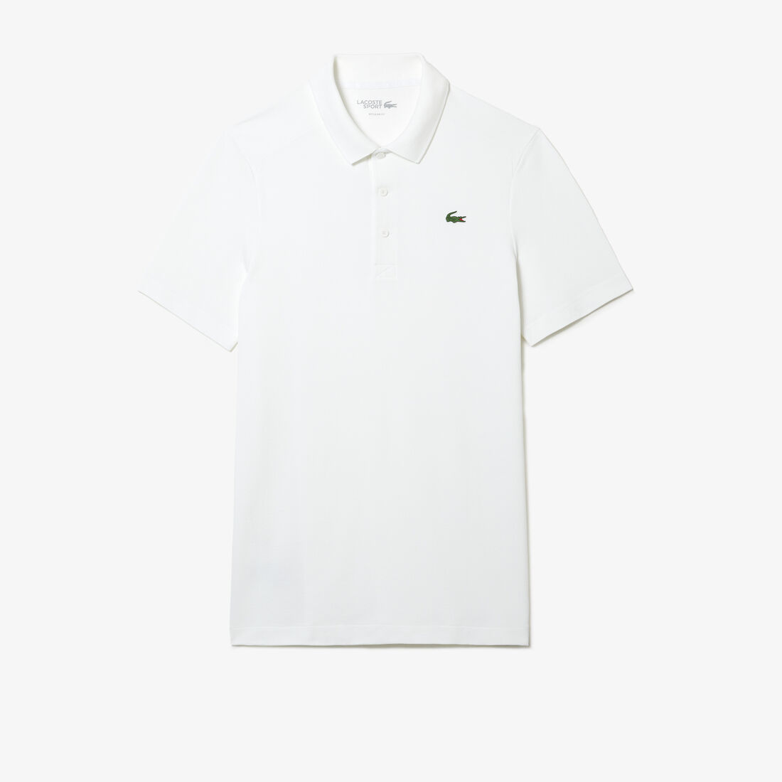 تي شيرت بولو بياقة بلون مغاير وقَصّة عادية من مجموعة سمارت باريس Men's Lacoste SPORT Organic Cotton Pique Golf Polo - DH9309-00-800