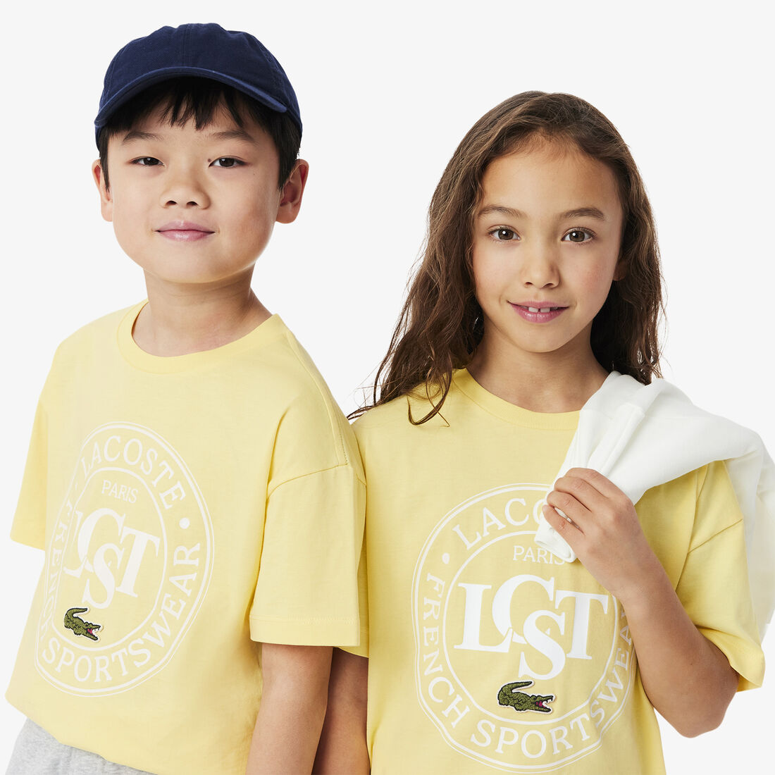 Contrast Badge Cotton T-shirt Contrast Badge Cotton T-shirt - TJ2463-00-107