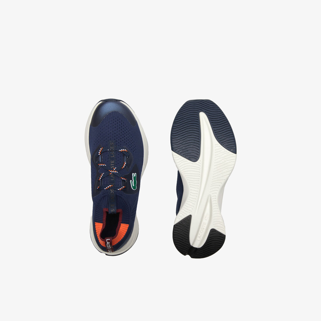 سنيكرز لاكوست رن سبين منسوج من القماش للنساء سنيكرز لاكوست رن سبين منسوج من القماش للنساء