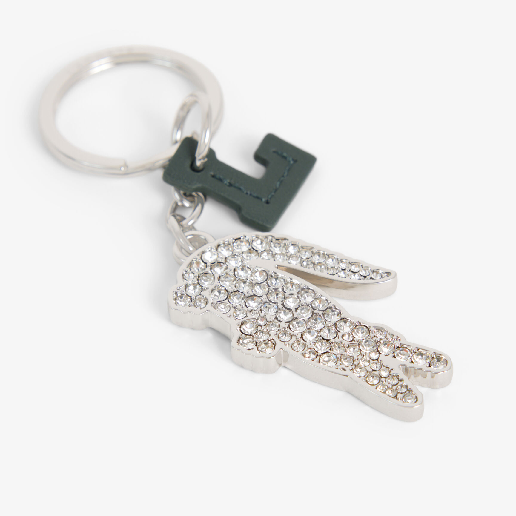 Diamante Crocodile L Charms Key Ring - NF5320RL-T52