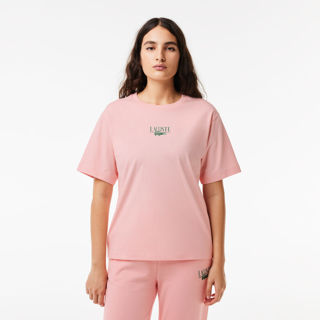 Lacoste Print Cotton Jersey T-shirt - TF0883-00-KF9