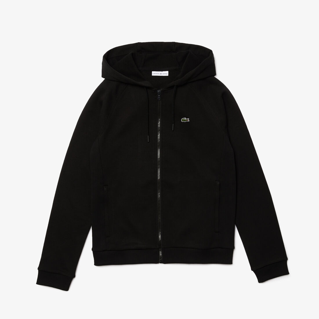 سويت شيرت للتنس من الصوف بسحاب وغطاء رأس مجموعة Lacoste SPORT للنساء سويت شيرت للتنس من الصوف بسحاب وغطاء رأس مجموعة Lacoste SPORT للنساء