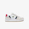 Women's T-Clip Tricolour Leather and Suede Trainers Women's T-Clip Tricolour Leather and Suede Trainers - 40SFA0043-407