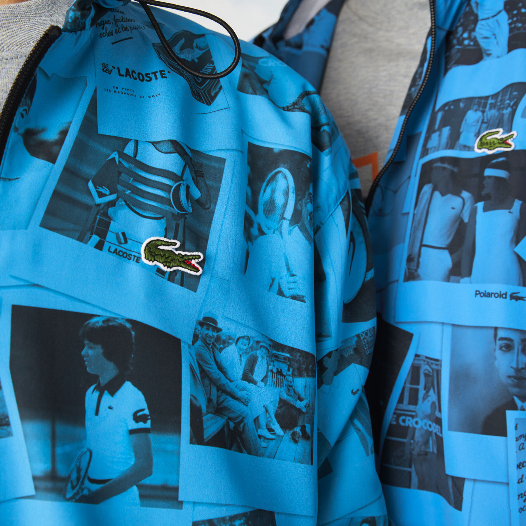 Unisex Lacoste LIVE Polaroid Collaboration Zip Jacket unisex lacoste live polaroid collaboration zip jacket