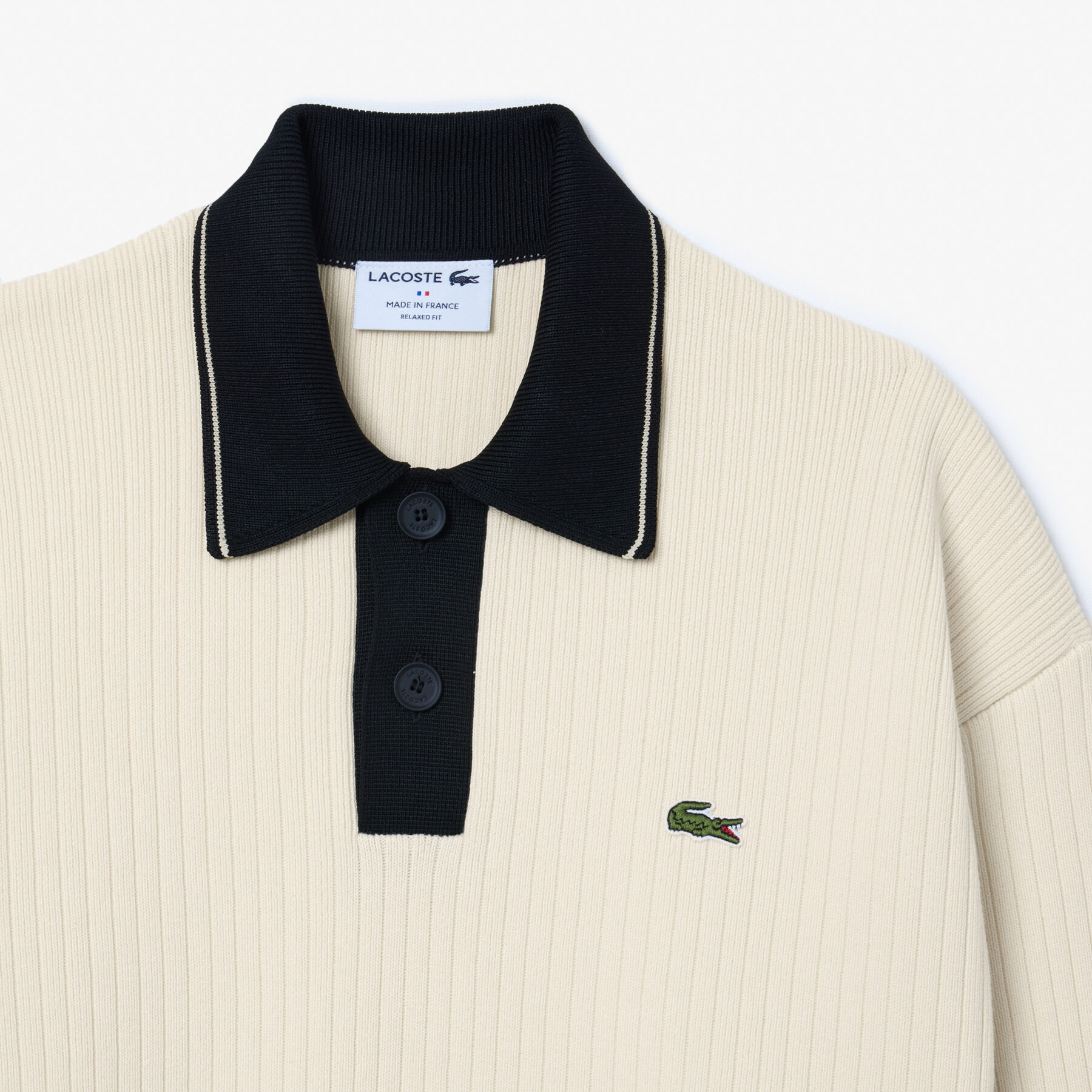 French Made Polo Collar Sweater lacoste french made polo collar sweater