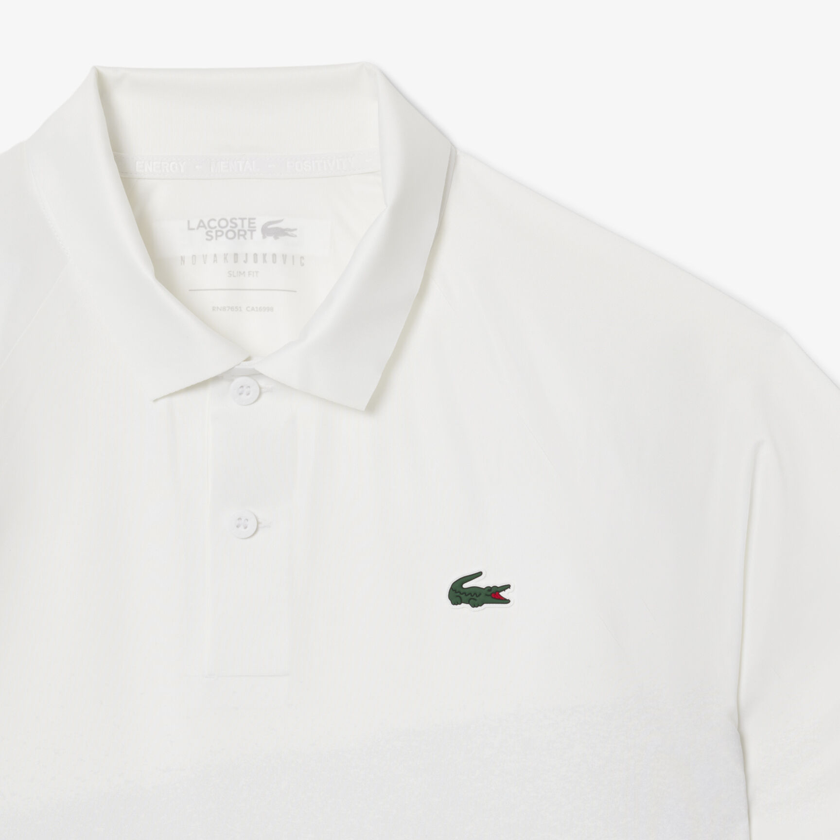 Lacoste Tennis x Novak Djokovic On Court Polo Shirt - DH8959-00-001