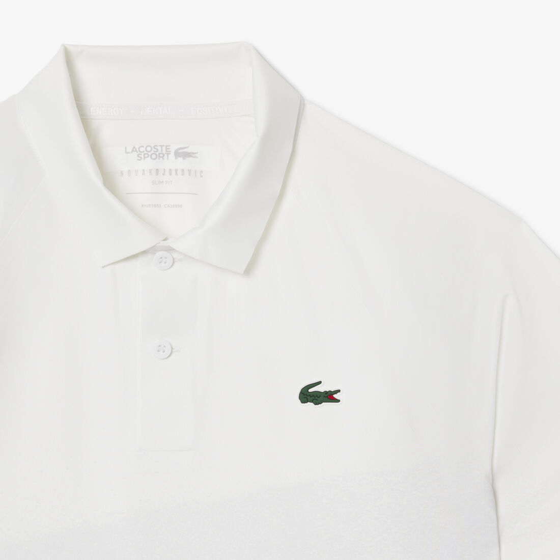Lacoste Tennis x Novak Djokovic On Court Polo Shirt Lacoste Tennis x Novak Djokovic On Court Polo Shirt - DH8959-00-001