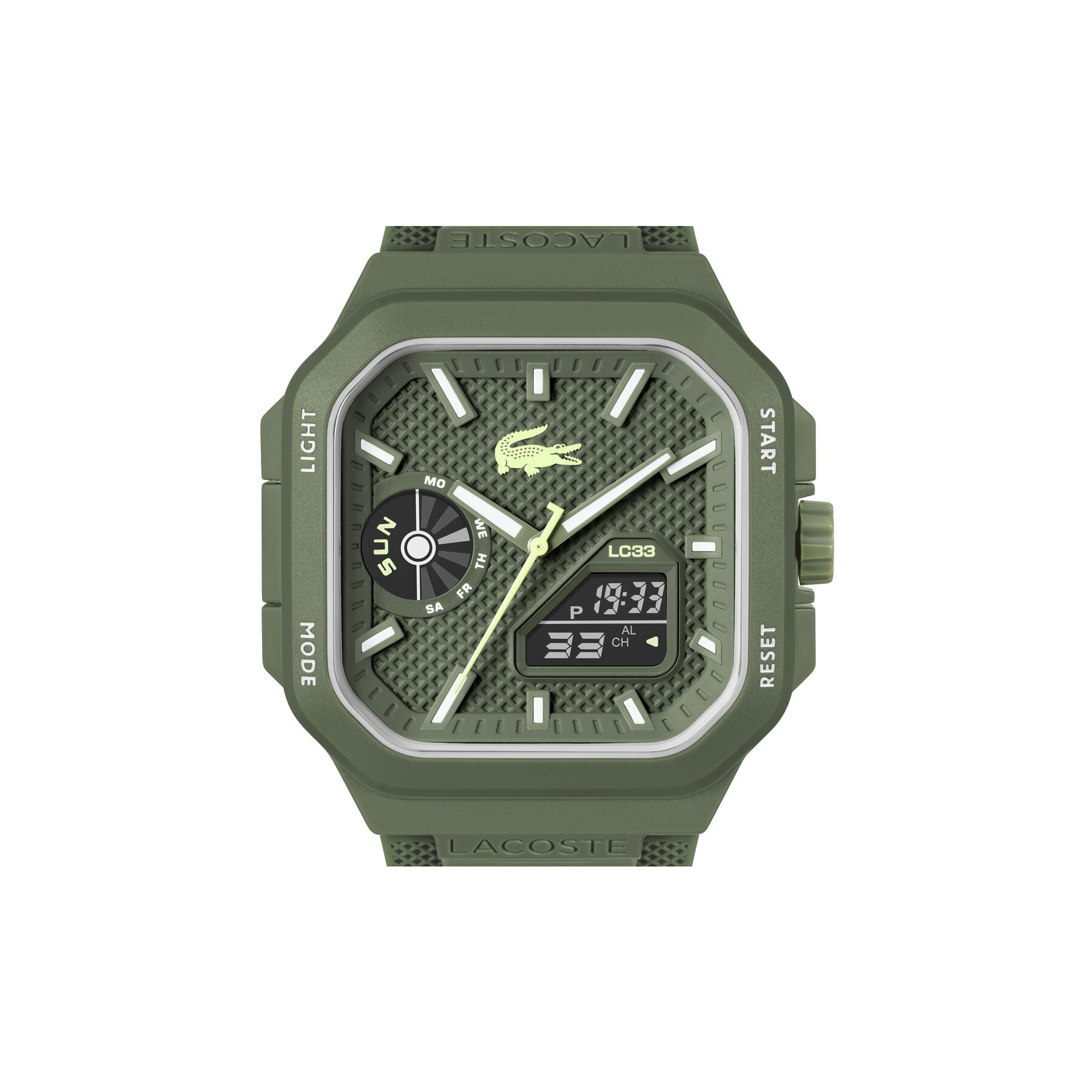 lacoste lc33 square men s watch