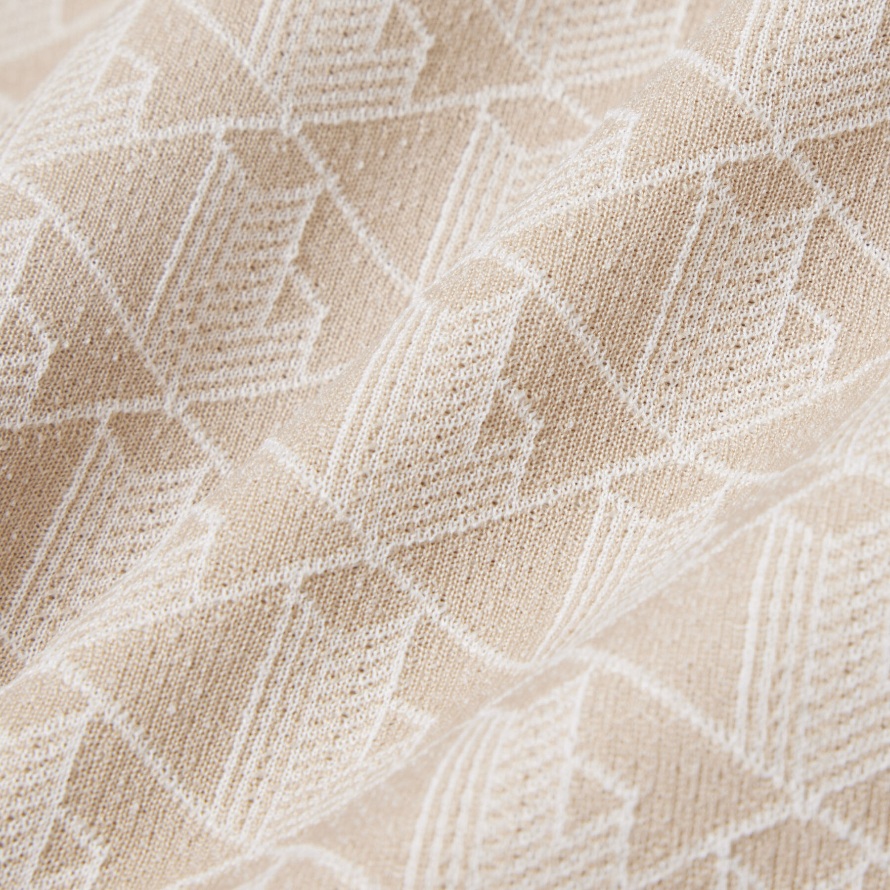 تنورة جاكار بطبعة المونوغرام Monogram Jacquard Skirt - JF9958-00-8GI