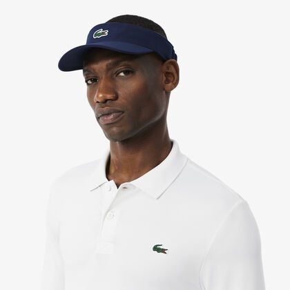 lacoste regular fit ultra dry long sleeved golf polo shirt