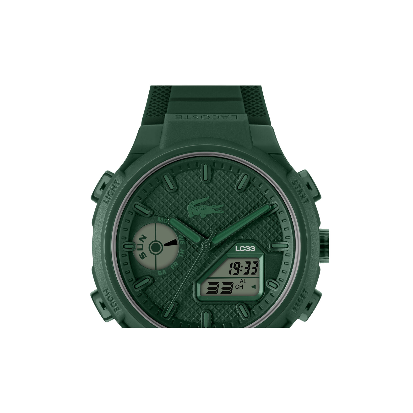 Lacoste Mens Green Dial Watch Lacoste Mens Green Dial Watch - 2011449-GRE