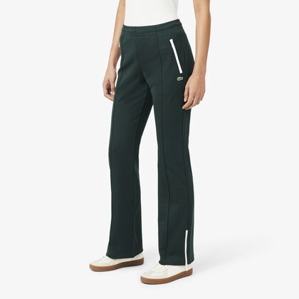 Flared Pleated Sweatpants lacoste flared pleated sweatpants
