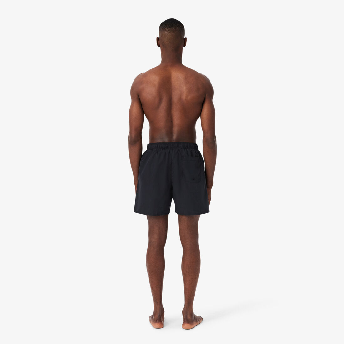شورت سباحة أحادي اللون متوسط الطول Mid Length Monochrome Swim Trunks - MH9088-00-964