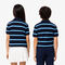 Boys' Lacoste Striped Pique Polo Shirt boys lacoste striped pique polo shirt