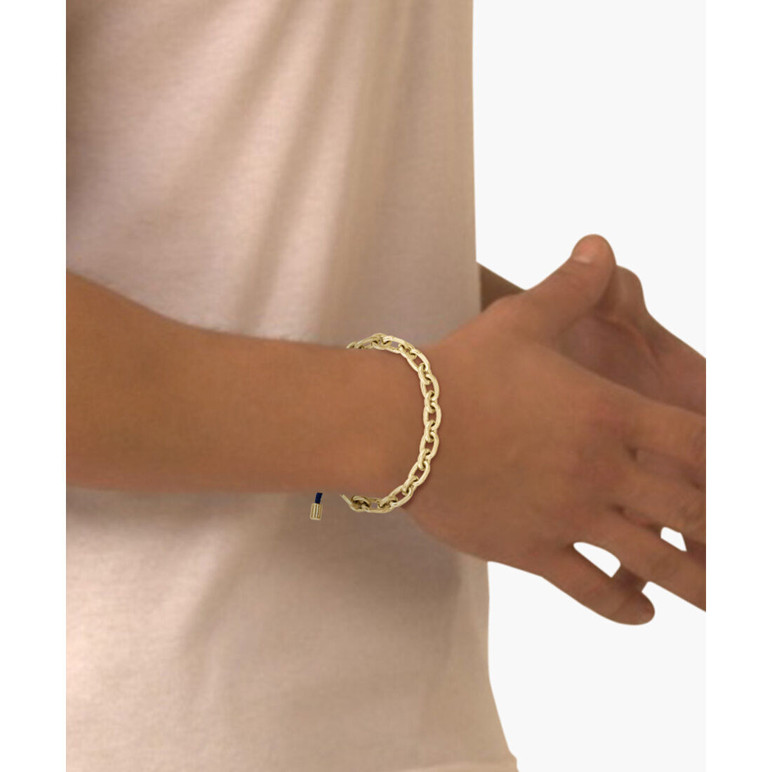 Men Charm Bracelet Men Charm Bracelet - 2040252-GOLD