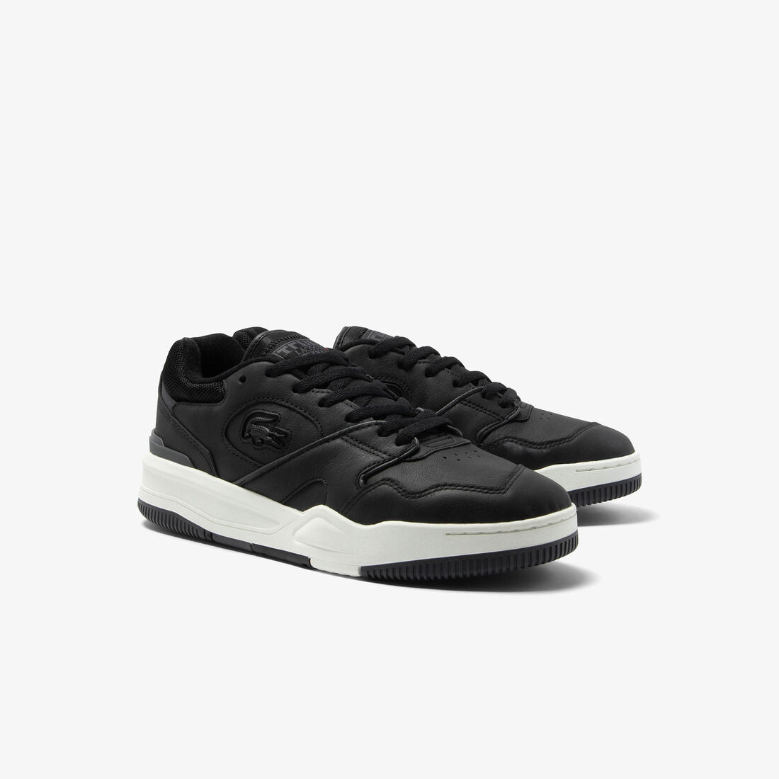 سنيكرز لاين شوت جلد للرجال Men's Lineshot Leather Trainers - 46SMA0074-237
