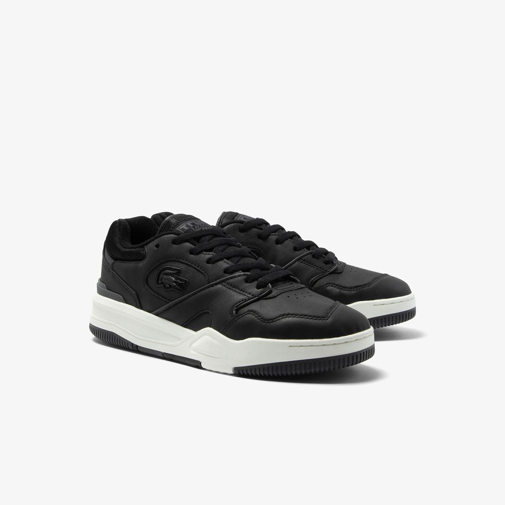 سنيكرز لاين شوت جلد للرجال Men's Lineshot Leather Trainers - 46SMA0074-237