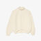 Zip Neck Pearl Rib Wool Sweater Zip Neck Pearl Rib Wool Sweater - AF2528-00-70V